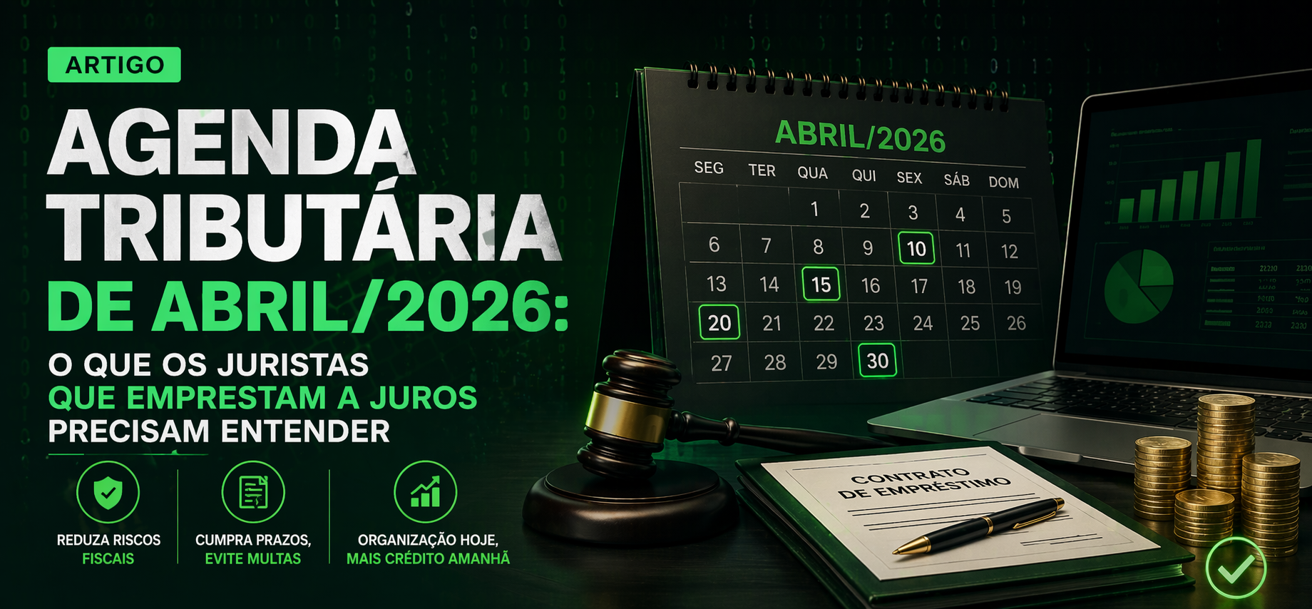 Agenda Tributária de Abril/2026